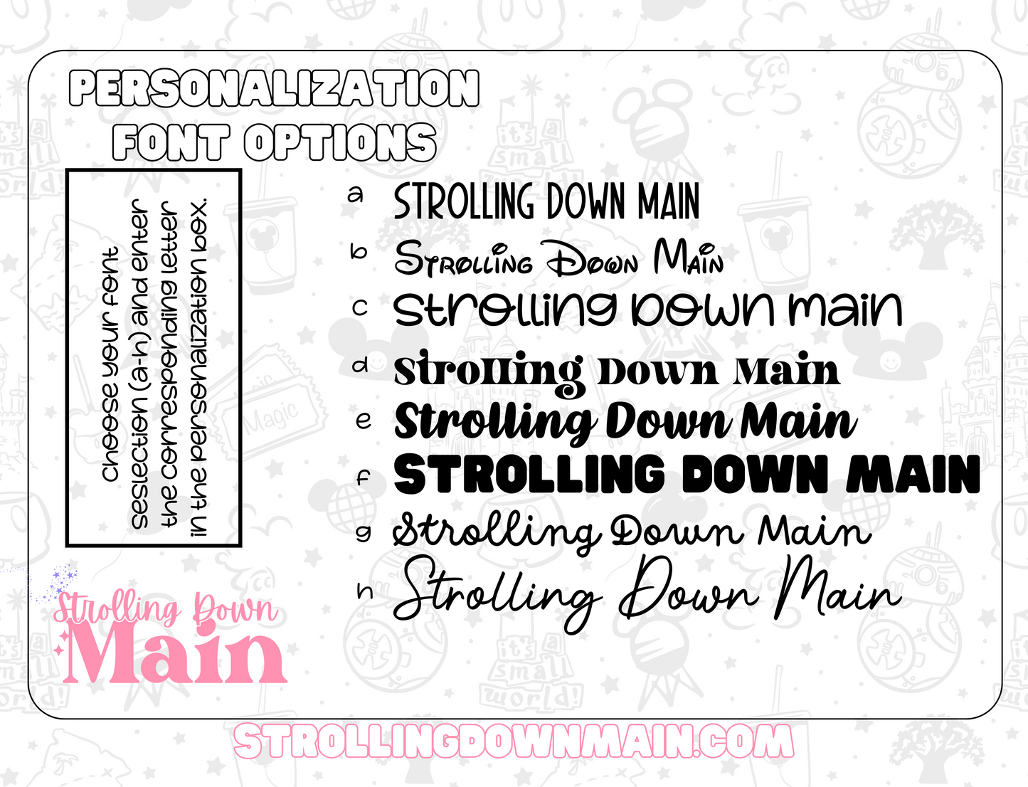 Mouse Ears Personalized Disney-Inspired Stroller Tag – Custom Mickey Name Sign for Disney Trips - Checkered Boho Hidden Mickey