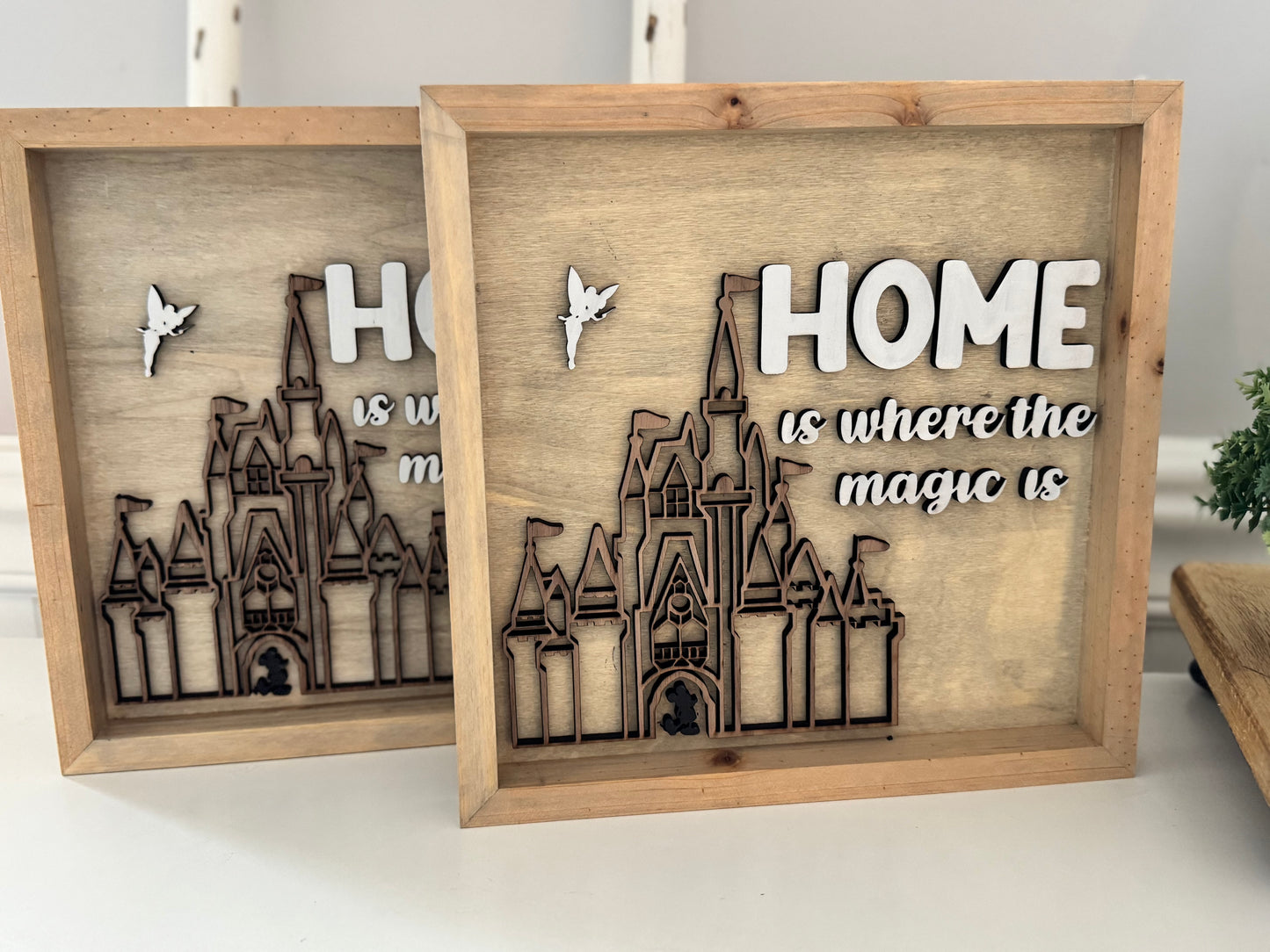 Home is Where the Magic Is - Castle Home Sign
