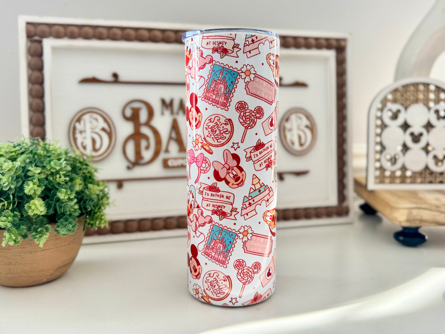 Castle Park Friends Best Day Personalized Stainless Tumbler