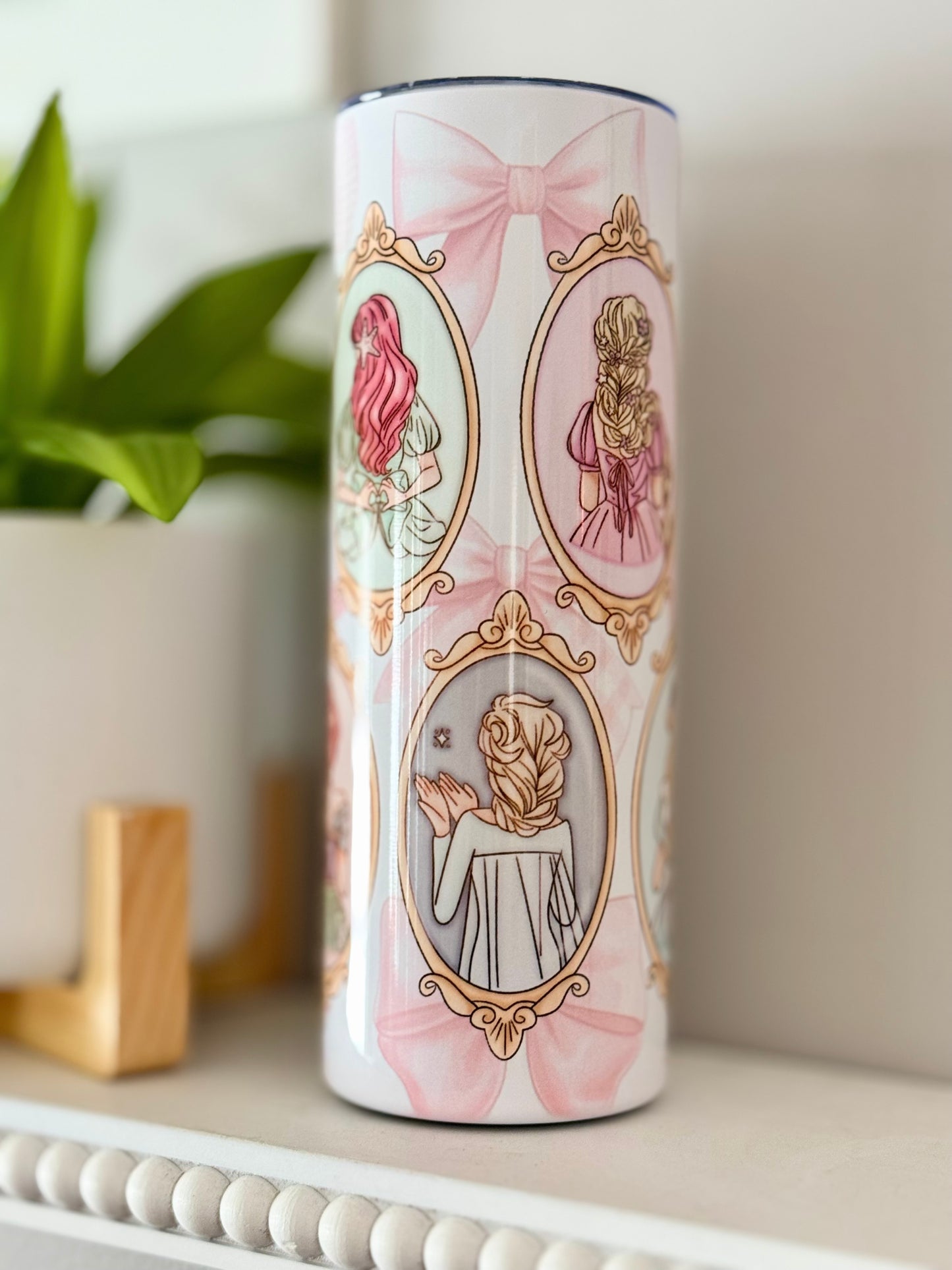 Coquette Princesses Personalized Stainless Tumbler