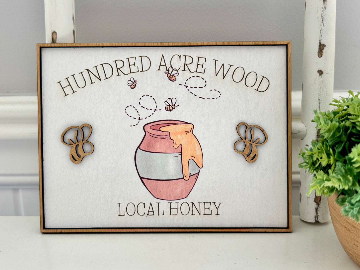Hundred Acre Wood Honey Pot Decor