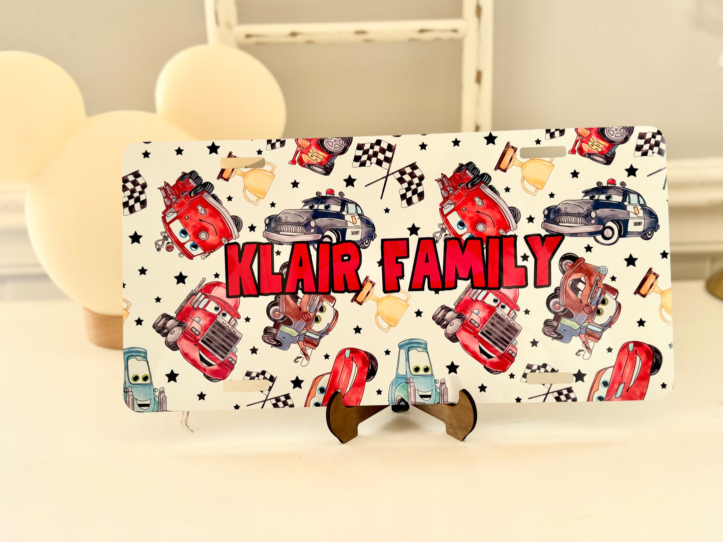 Cars Stroller Tag | Personalized