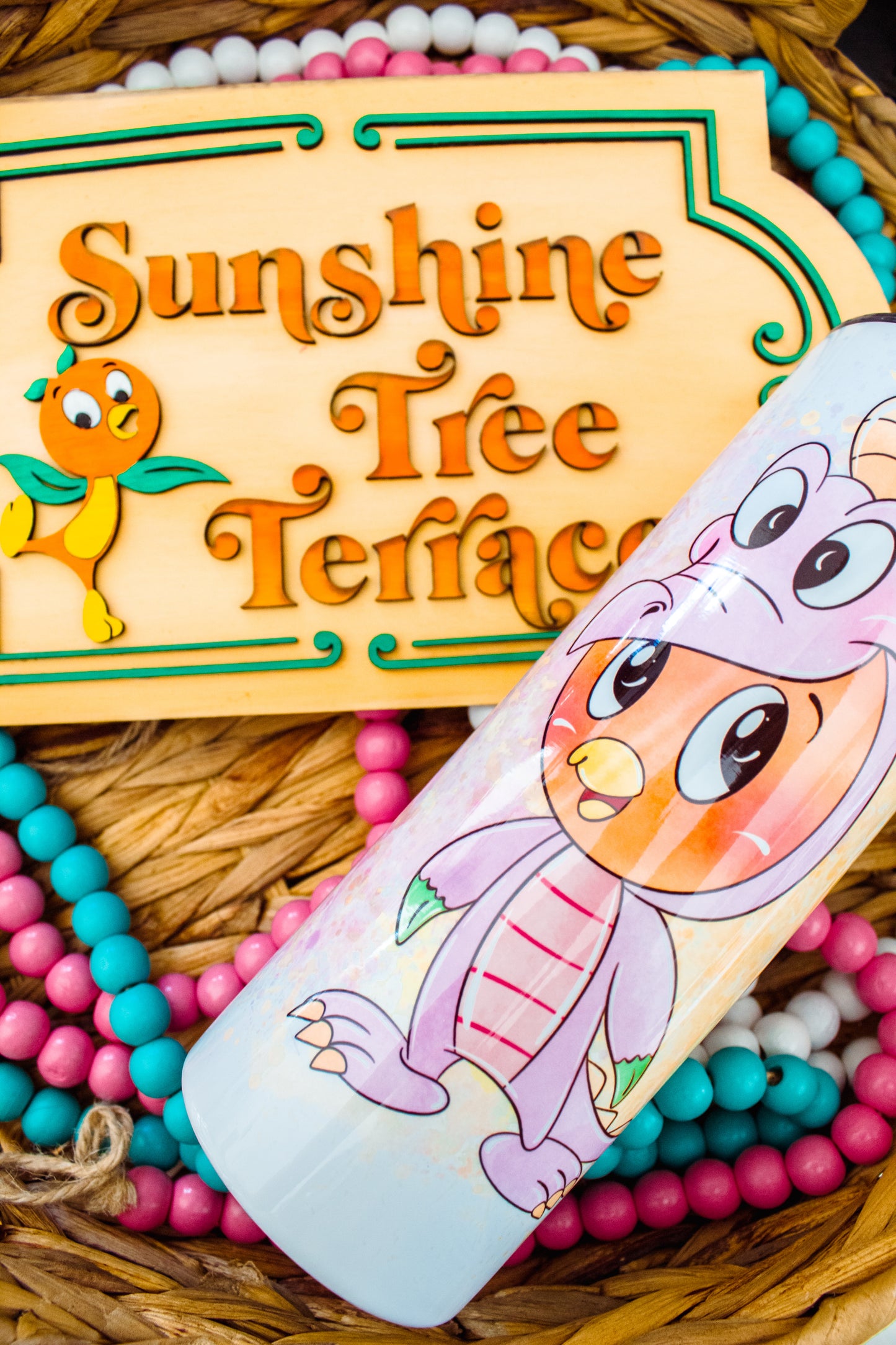 Sunshine Tree Terrace | Orange Bird Disney Inspired Home Decor