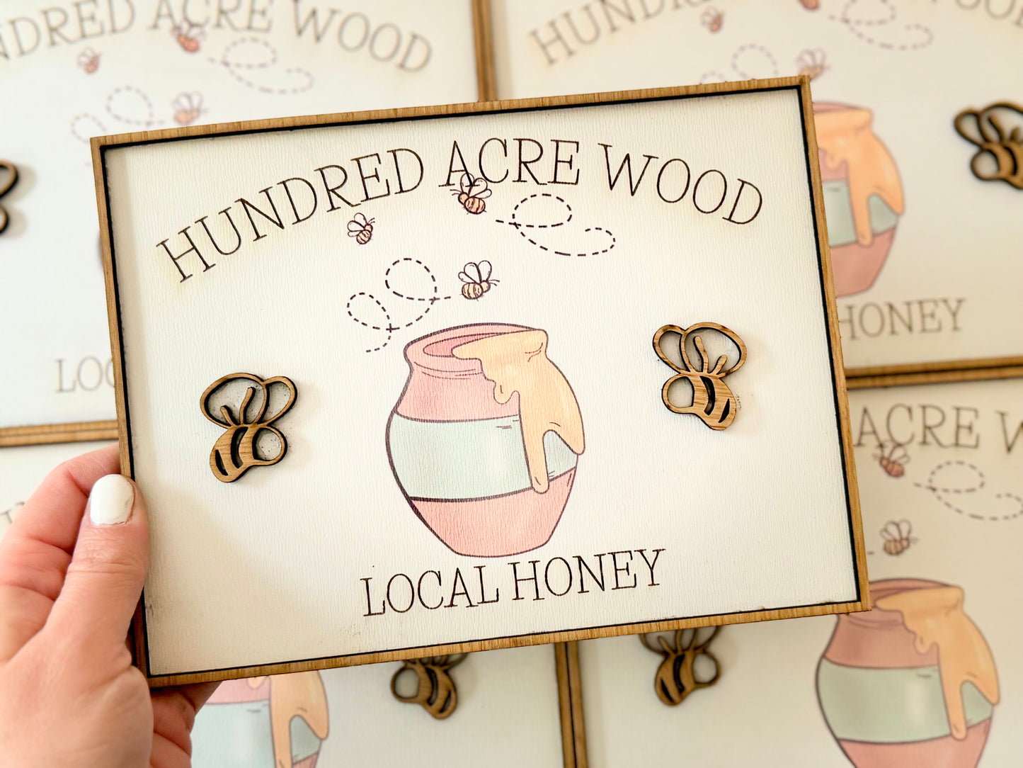 Hundred Acre Wood Honey Pot Decor