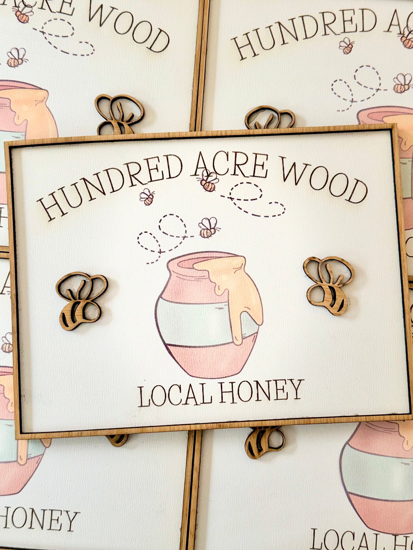 Hundred Acre Wood Honey Pot Decor