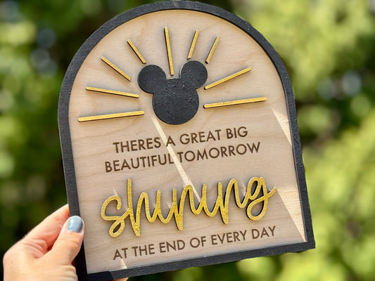 Tomorrowland Inspired Positivity Sign