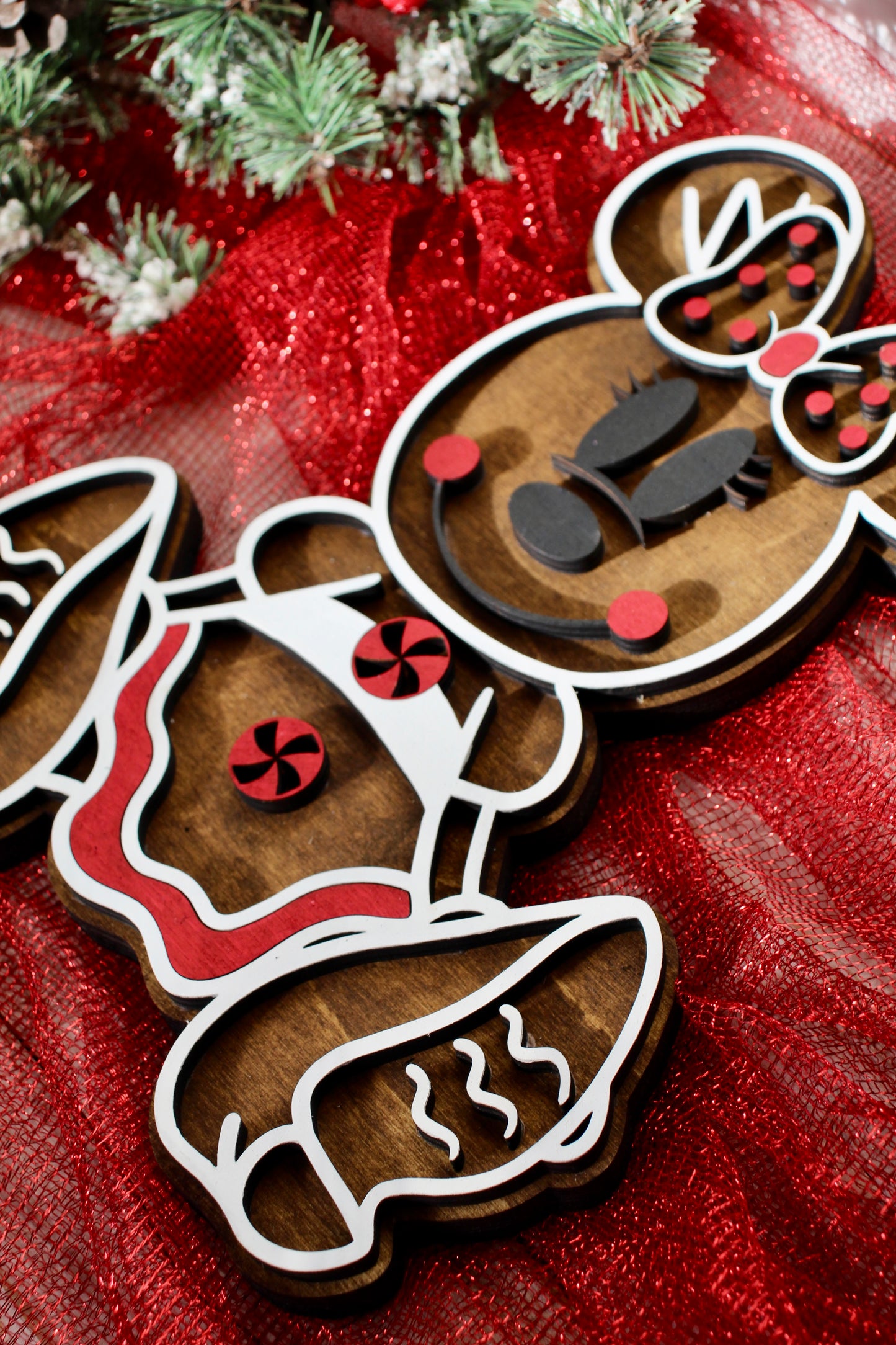 Gingerbread Mouse Shelf Sitters