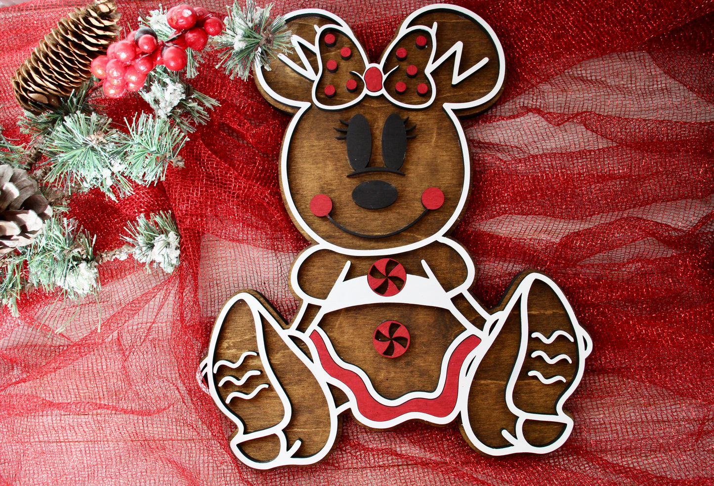 Gingerbread Mouse Shelf Sitters