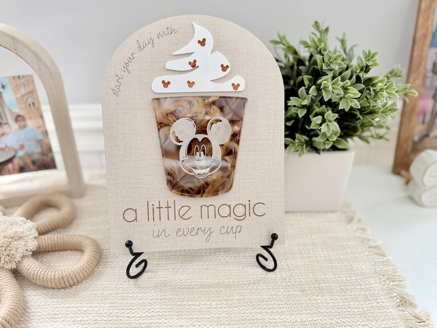 Magic Coffee Bar Sign – Disney-Inspired Café Decor