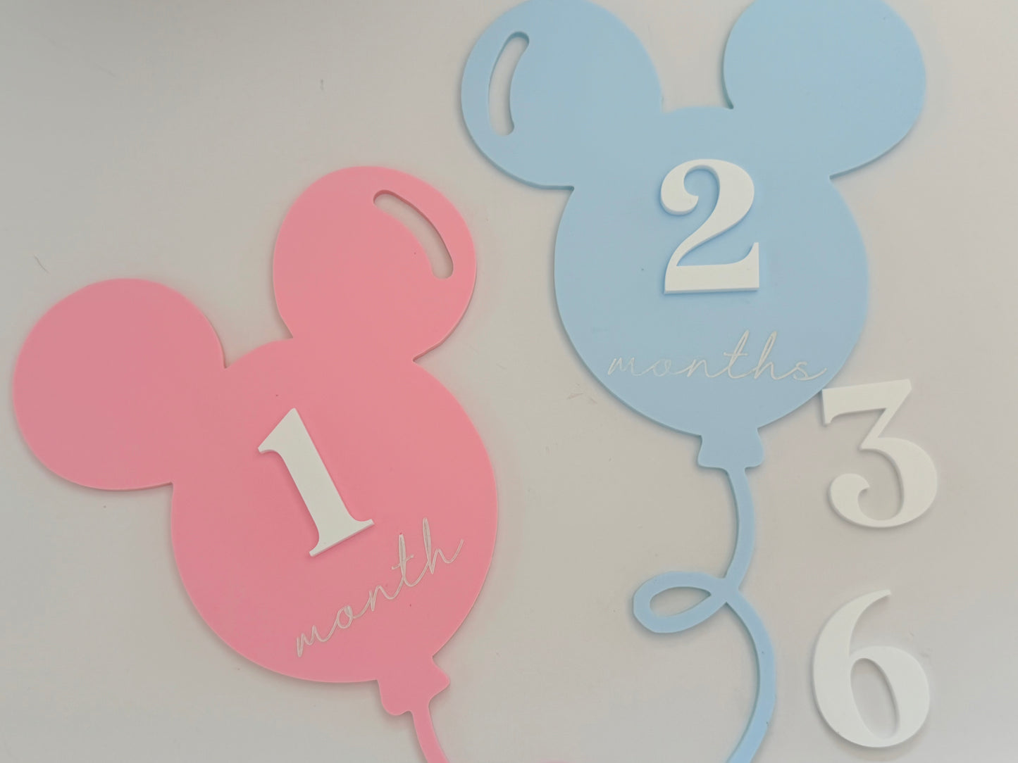 Balloon Monthly Milestone Disc