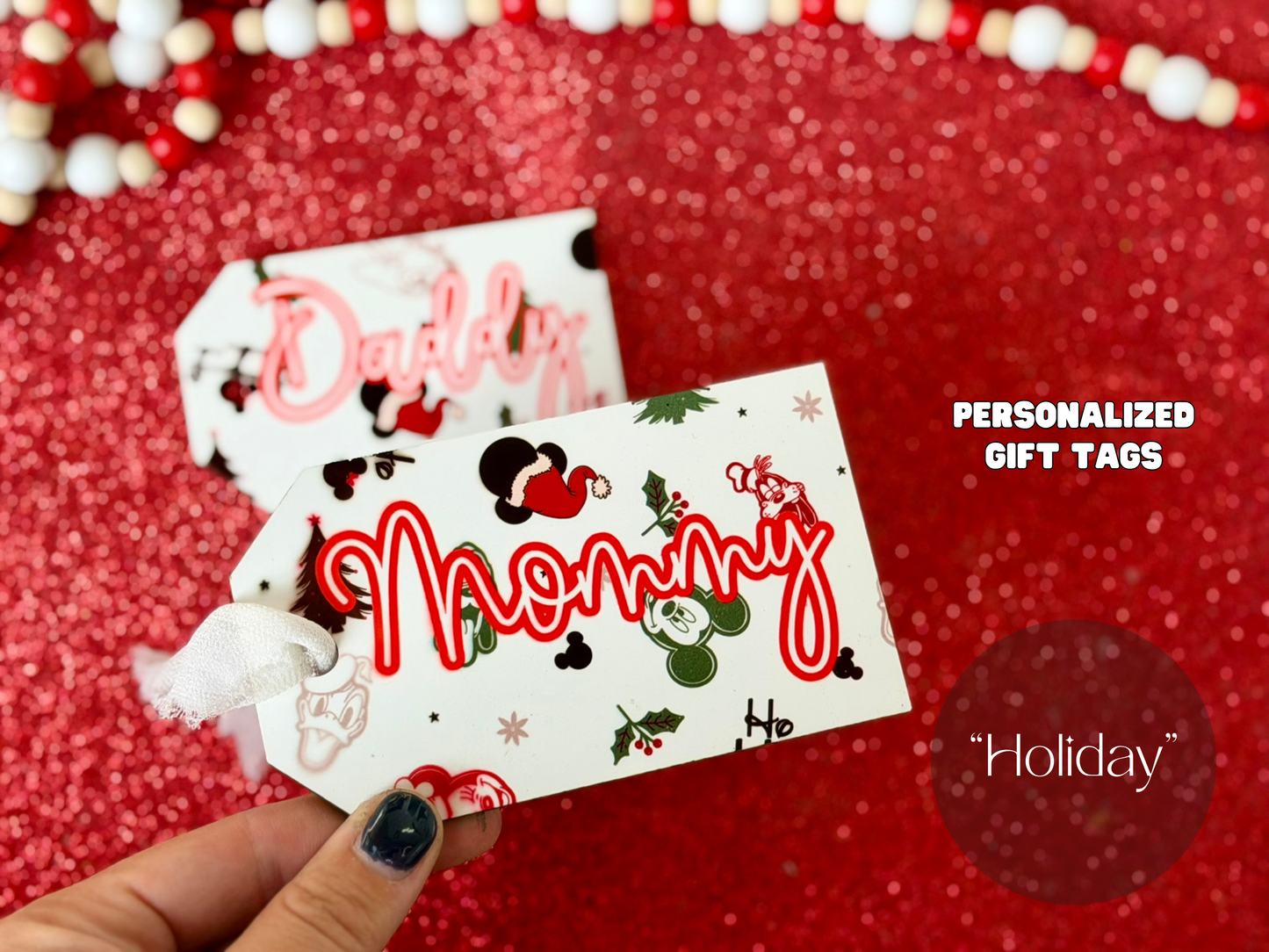 Personalized Mouse Friends Gift Tags - Elevate Your Gifting