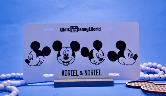 Retro Mouse Stroller Tag | Personalized