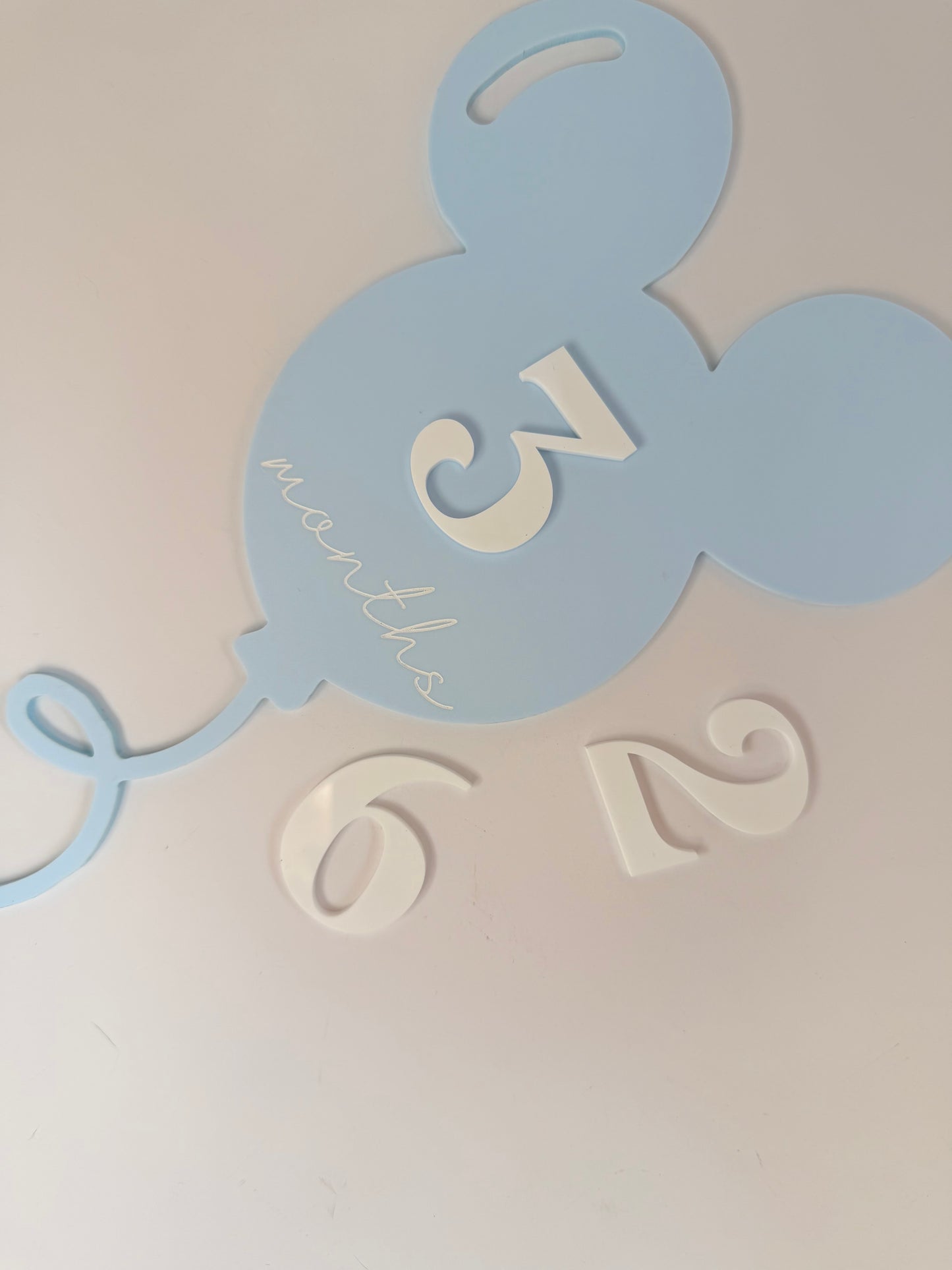 Balloon Monthly Milestone Disc