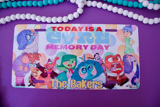 Core Memories Inside Out Stroller Tag | Personalized