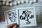 Mouse Sketch Outline Wooden Wall Decor