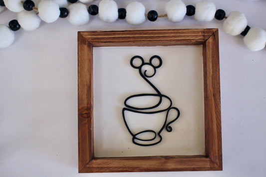 Hidden Mickey Coffee Bar Decor
