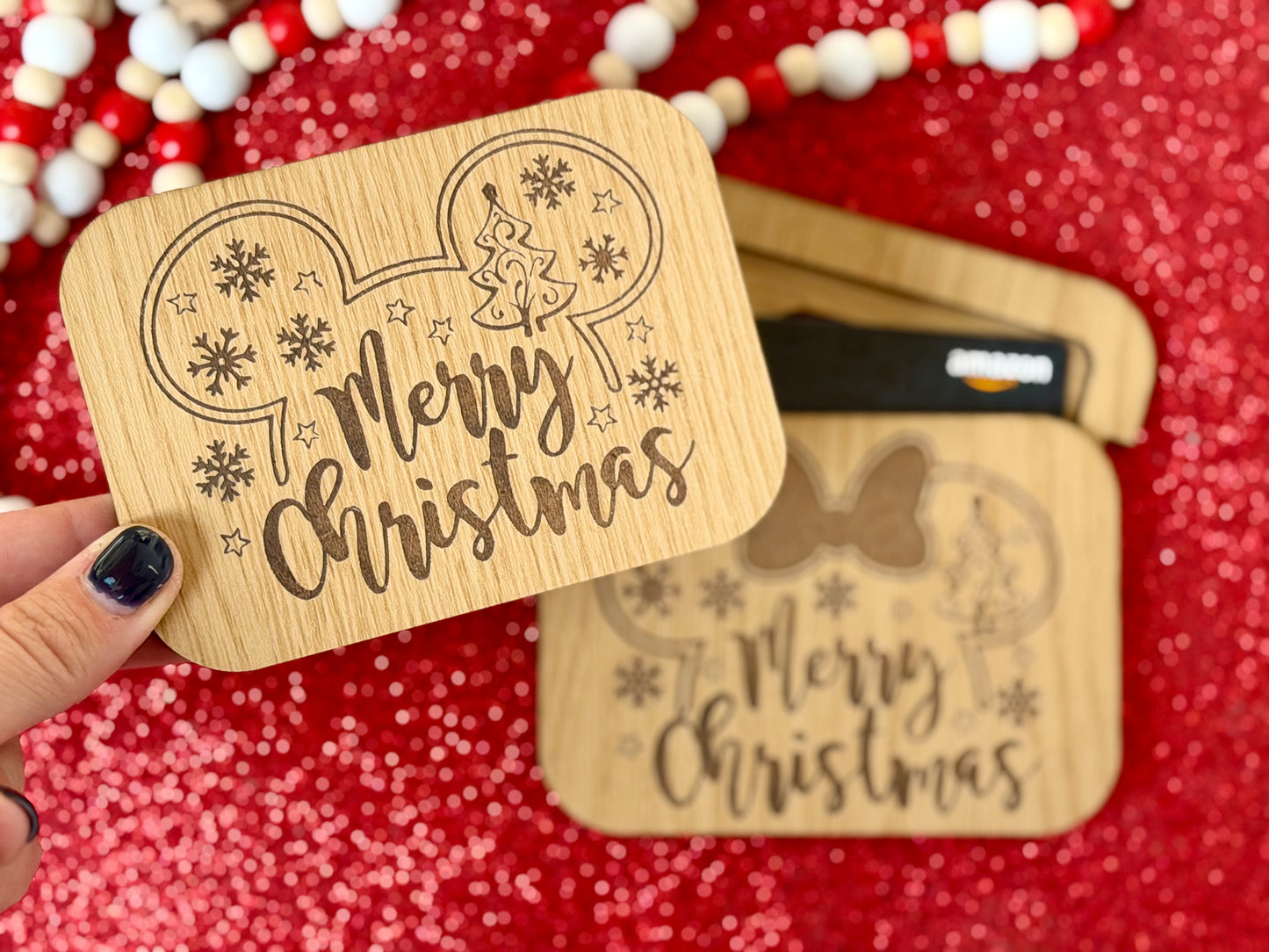 Very Merry Gift Card Holders - Pair of Two