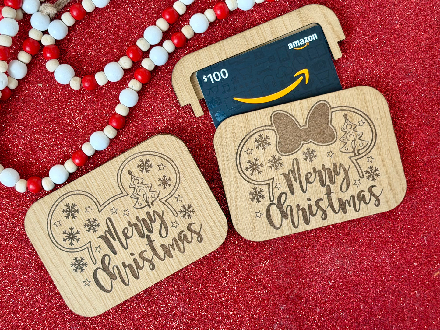 Very Merry Gift Card Holders - Pair of Two