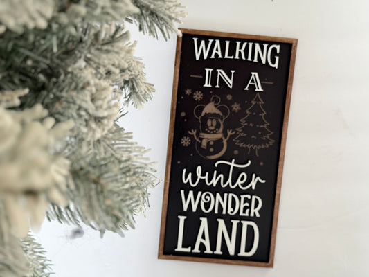 Winter Wonderland Snowman Decor