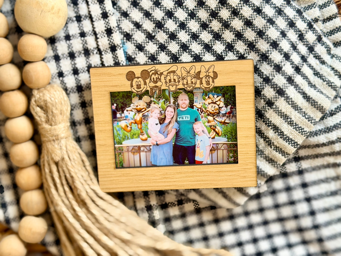 Fab Five Personalized Picture Frame - Character Autograph Collector - 3 Size Options