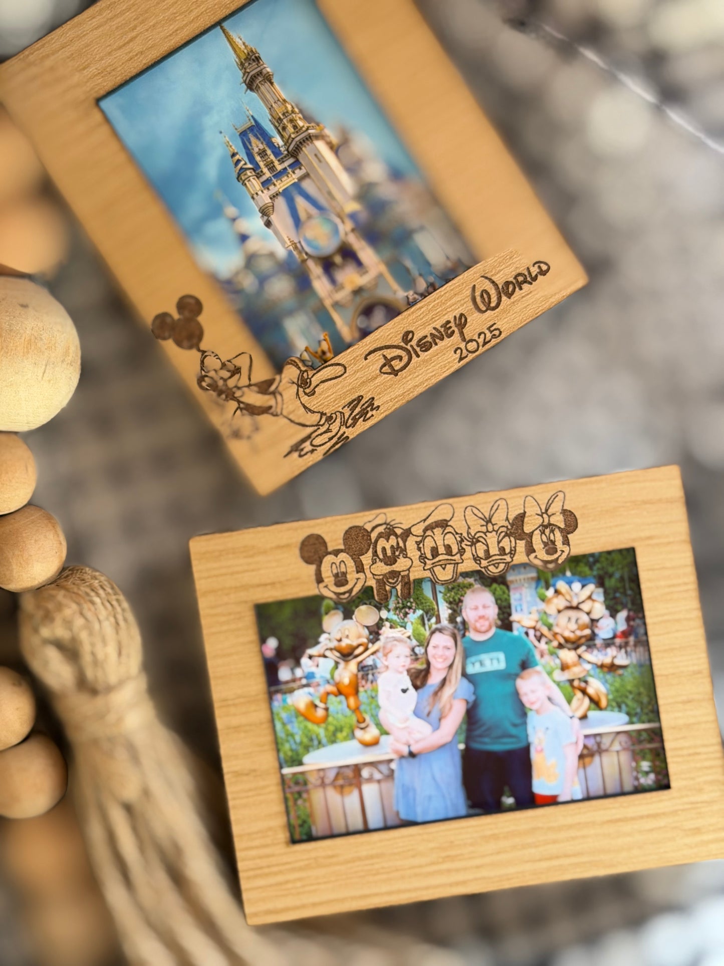 Fab Five Personalized Picture Frame - Character Autograph Collector - 3 Size Options