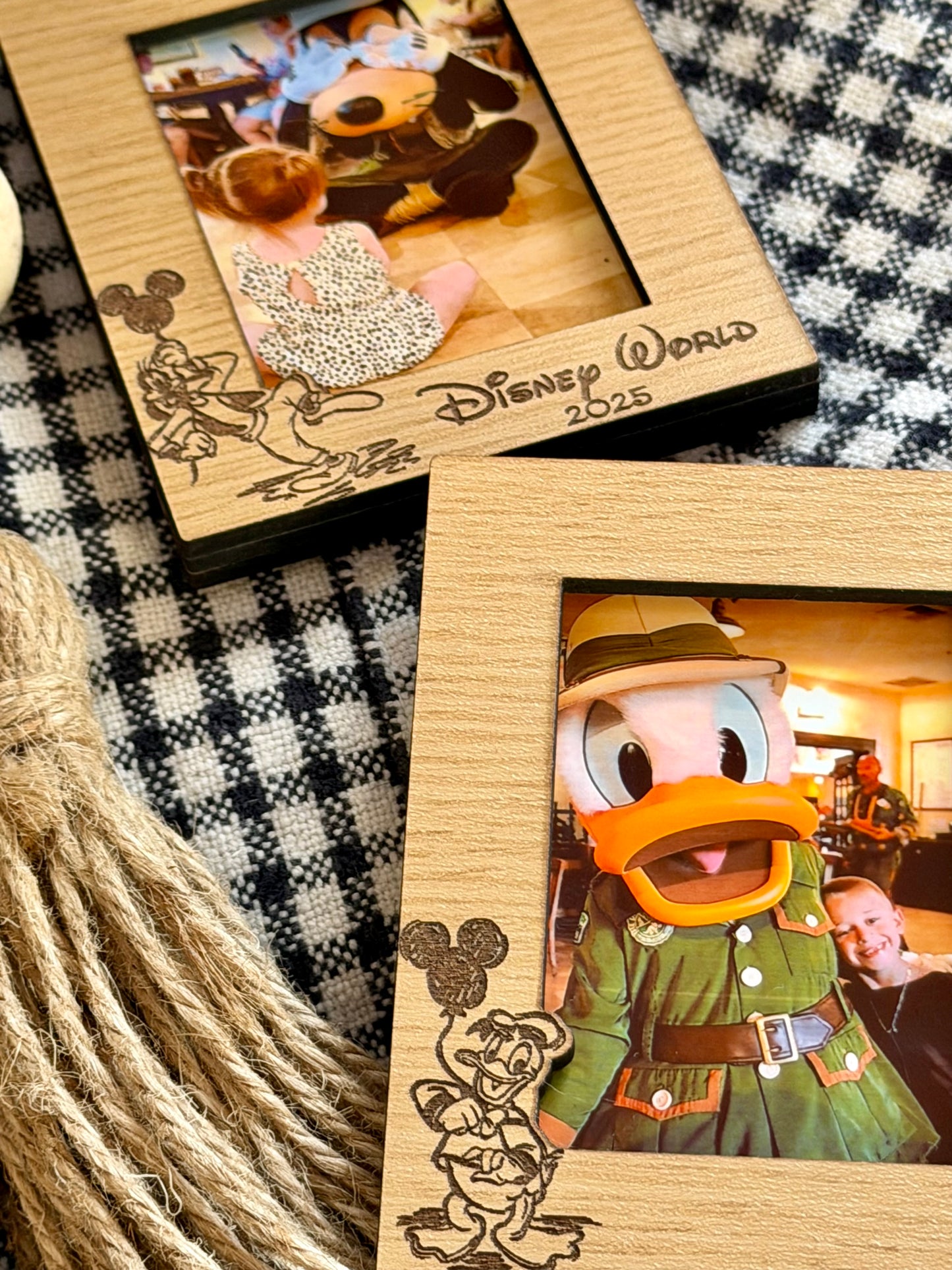 Friends at the Park Personalized Picture Frame - Character Autograph Collector - 3 Size Options