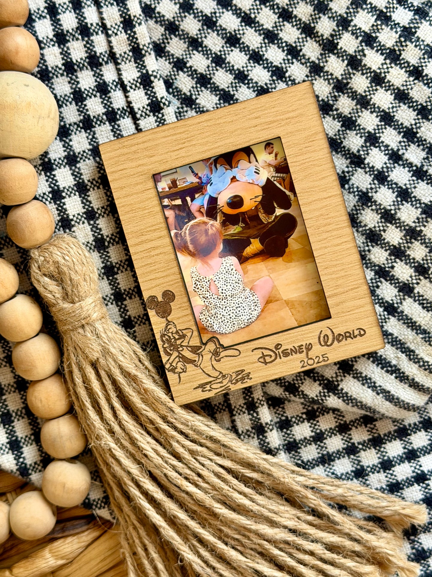 Friends at the Park Personalized Picture Frame - Character Autograph Collector - 3 Size Options