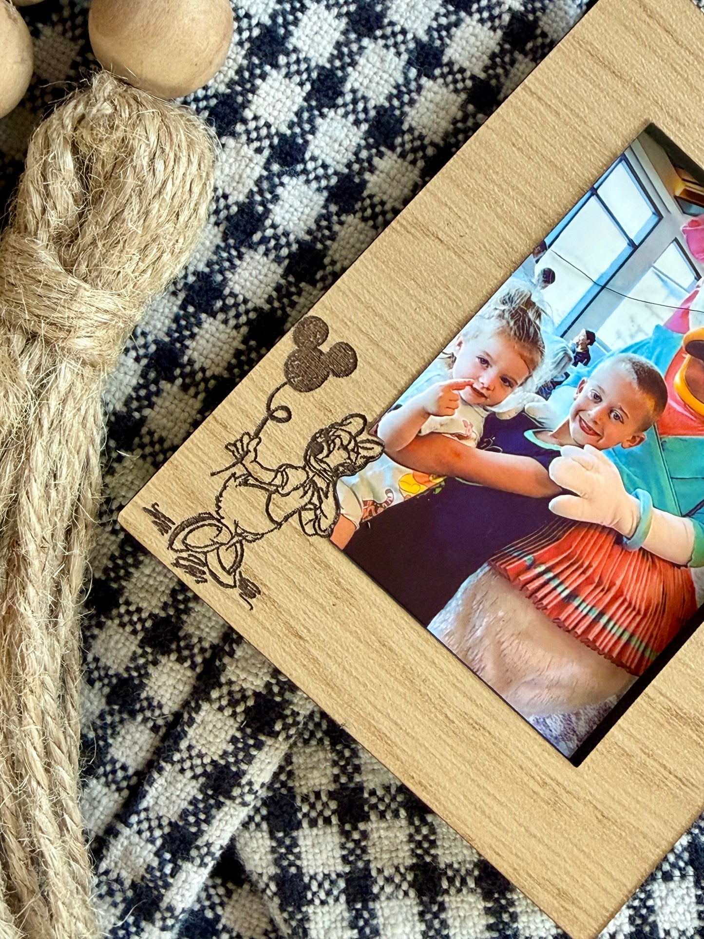 Friends at the Park Personalized Picture Frame - Character Autograph Collector - 3 Size Options