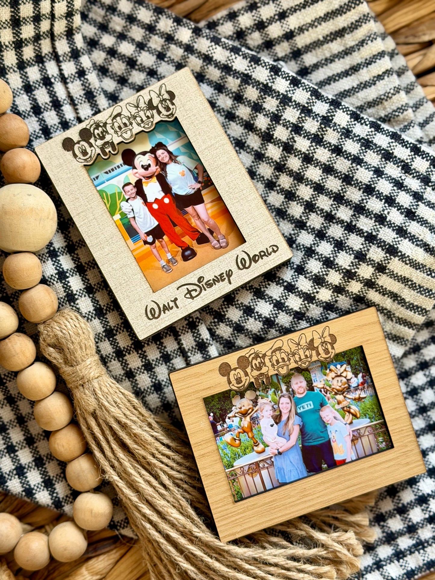 Friends at the Park Personalized Picture Frame - Character Autograph Collector - 3 Size Options