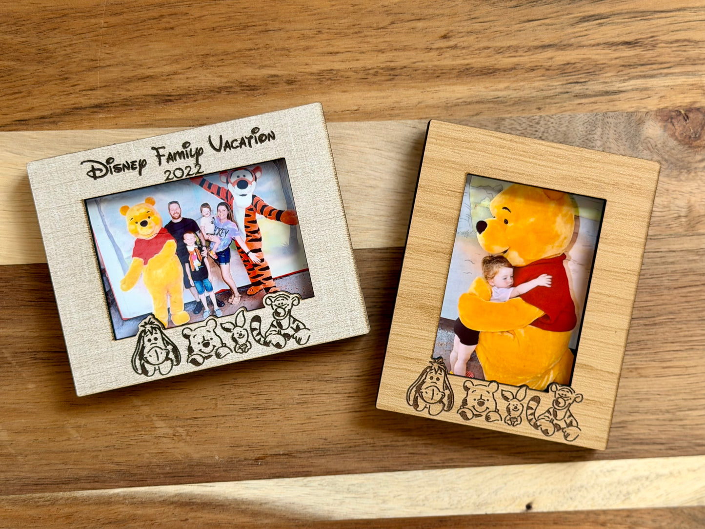 Pooh & Friends Personalized Picture Frame - Character Autograph Collector - 3 Size Options