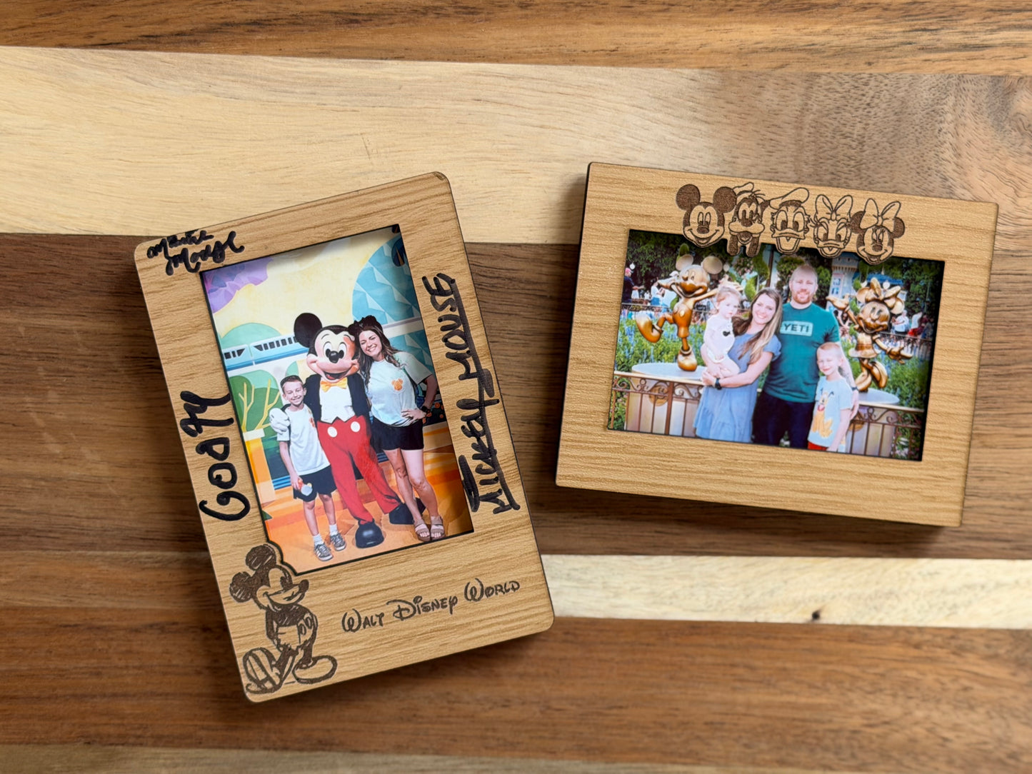 Friends at the Park Personalized Picture Frame - Character Autograph Collector - 3 Size Options