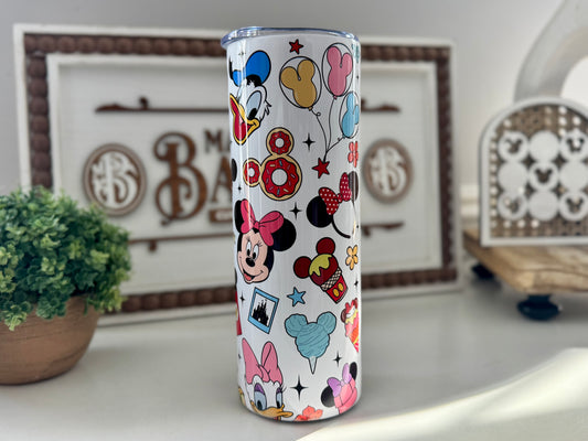 Magic Kingdom Park Day Essentials Personalized Stainless Tumbler