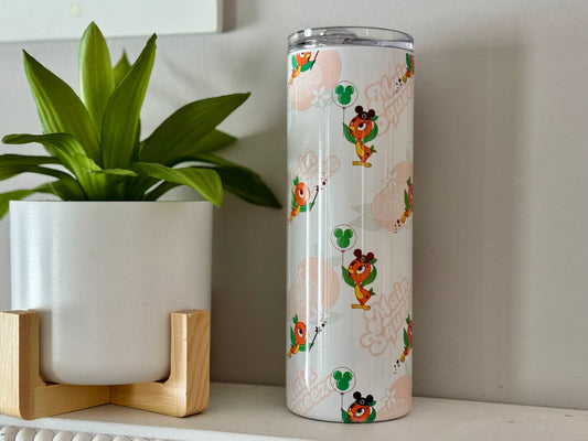 Orange Bird Personalized Stainless Tumbler