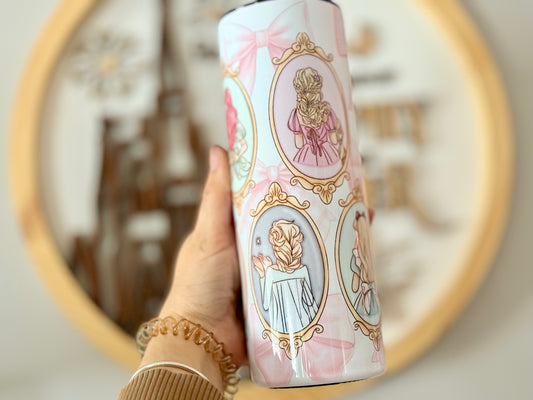 Coquette Princesses Personalized Stainless Tumbler