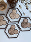 Mouse‑Inspired Hexagon Park Icon Decor