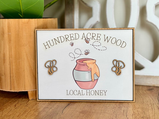 Hundred Acre Wood Honey Pot Decor