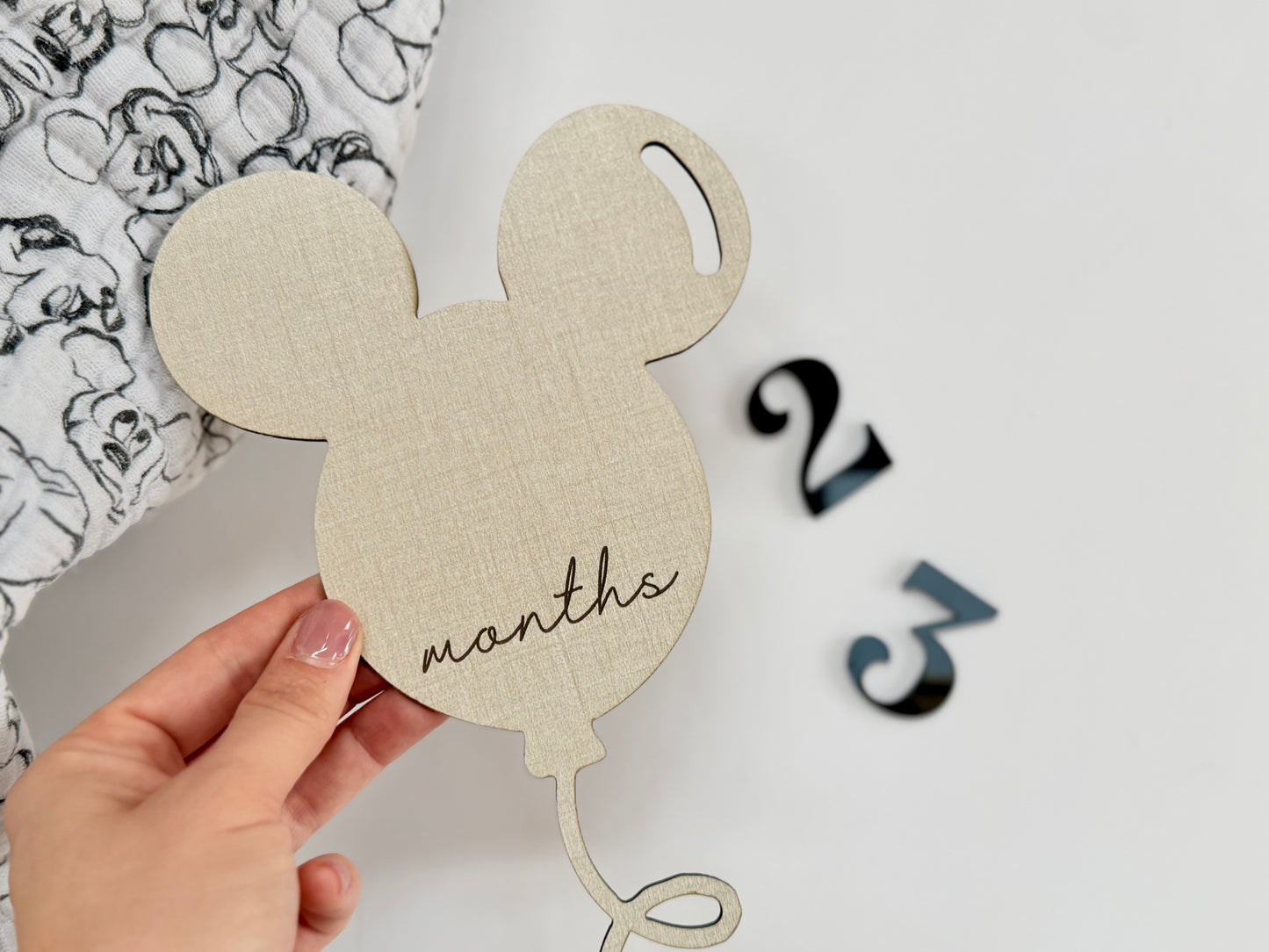 Balloon Monthly Milestone Disc