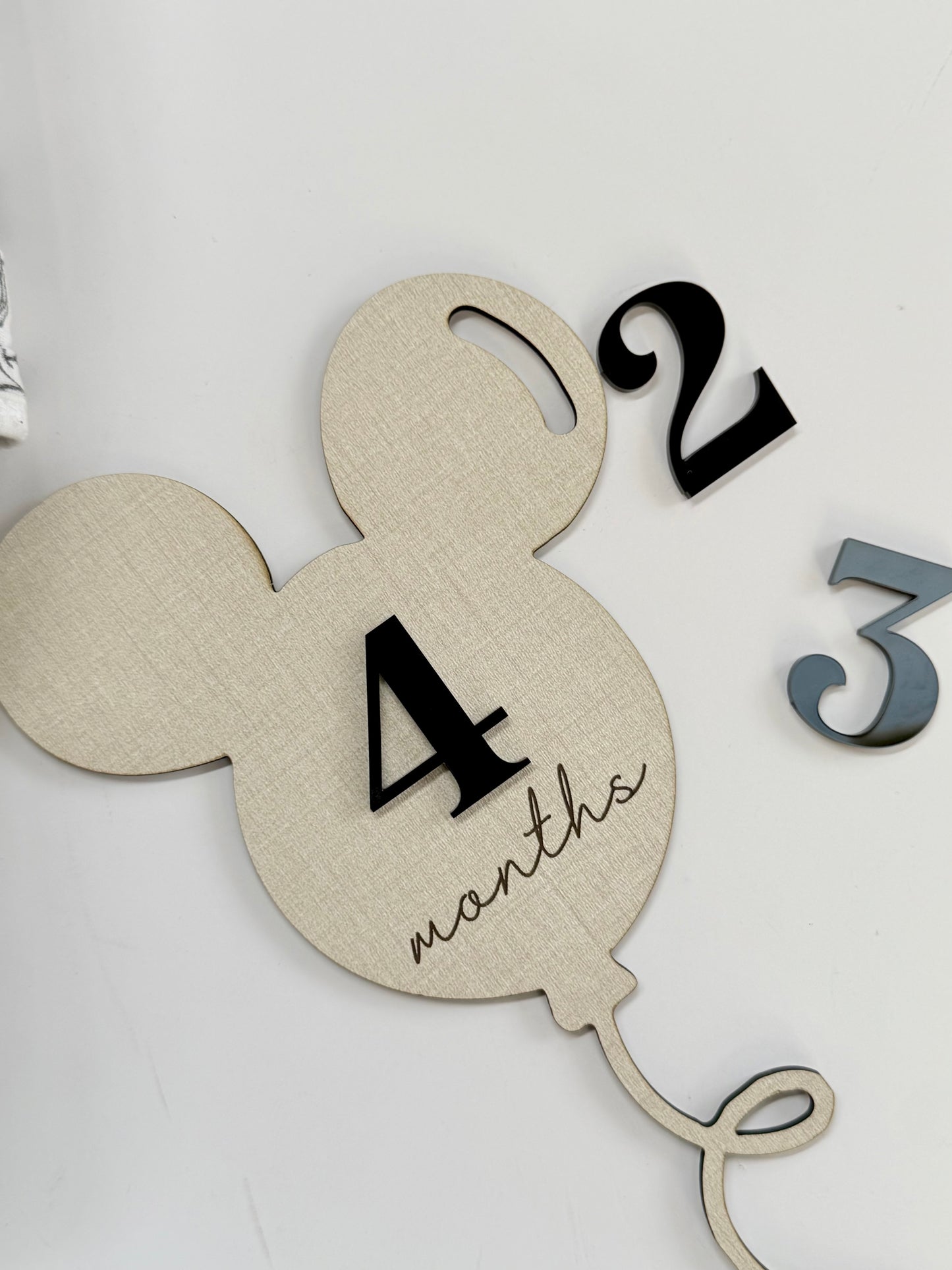 Balloon Monthly Milestone Disc