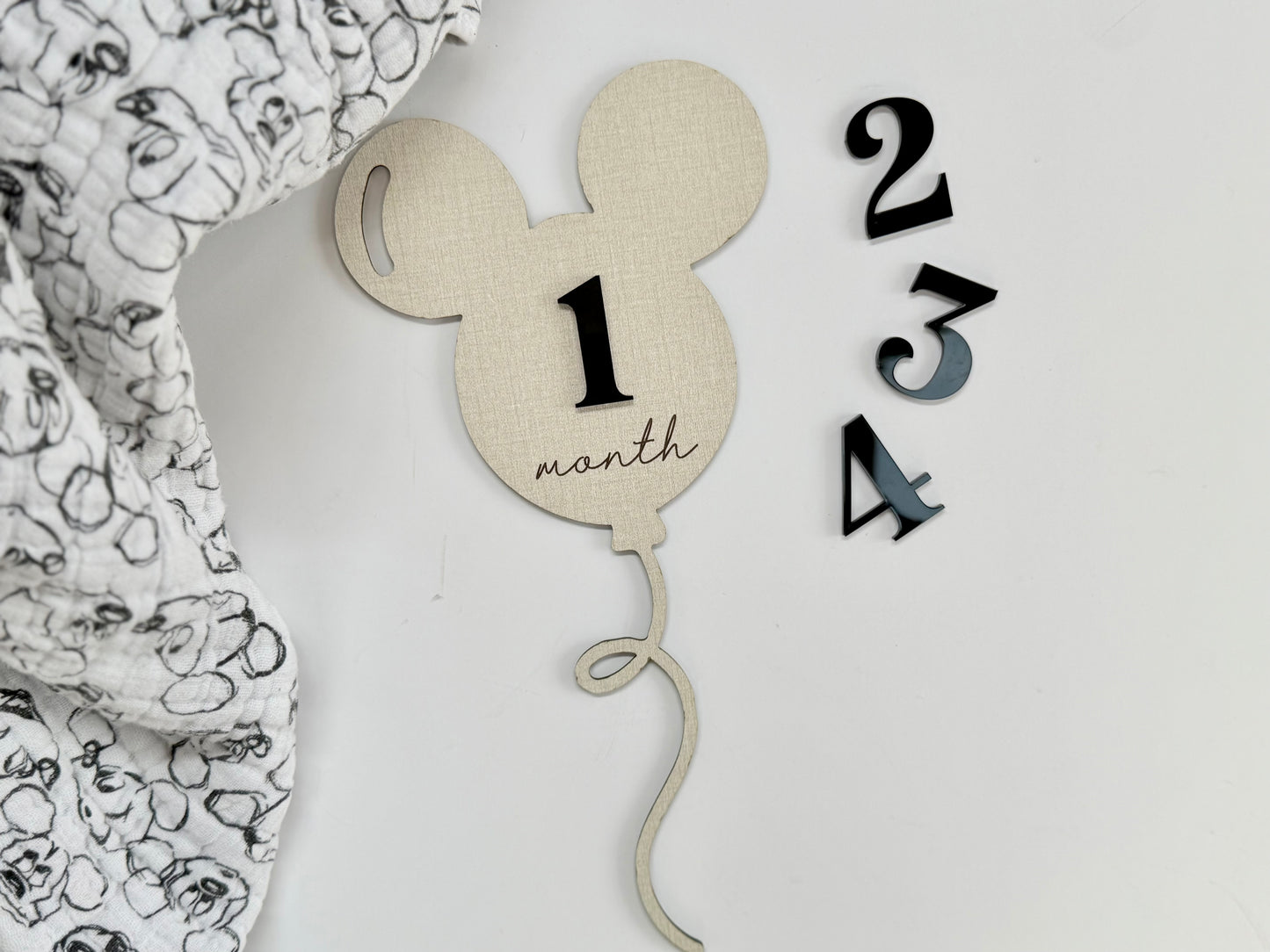 Balloon Monthly Milestone Disc