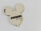 Mickey Balloon Baby Name Sign Photo Props