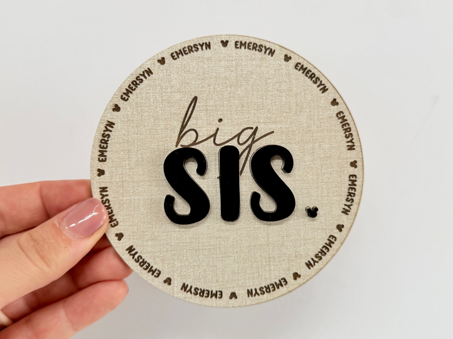 Disney Inspired Big Sis & Lil Bro Photo Props