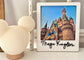 Customizable Wooden Picture Frame - Wish Font – 8x8 Photo Display