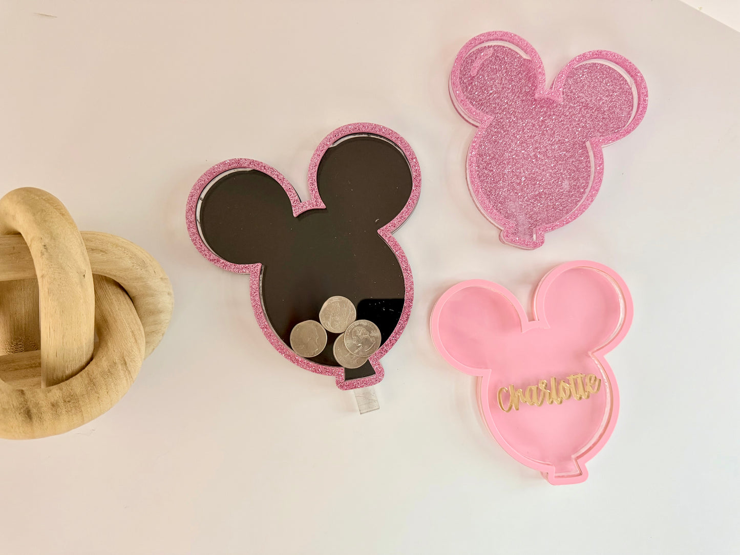 Balloon Piggy Banks – Personalized Money Bank with Easel Stand