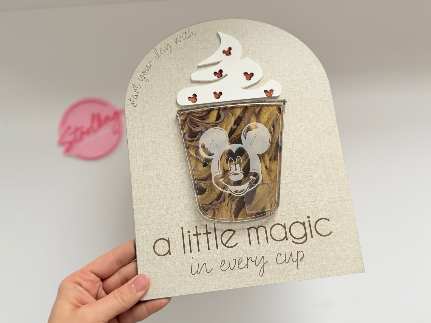 Magic Coffee Bar Sign – Disney-Inspired Café Decor