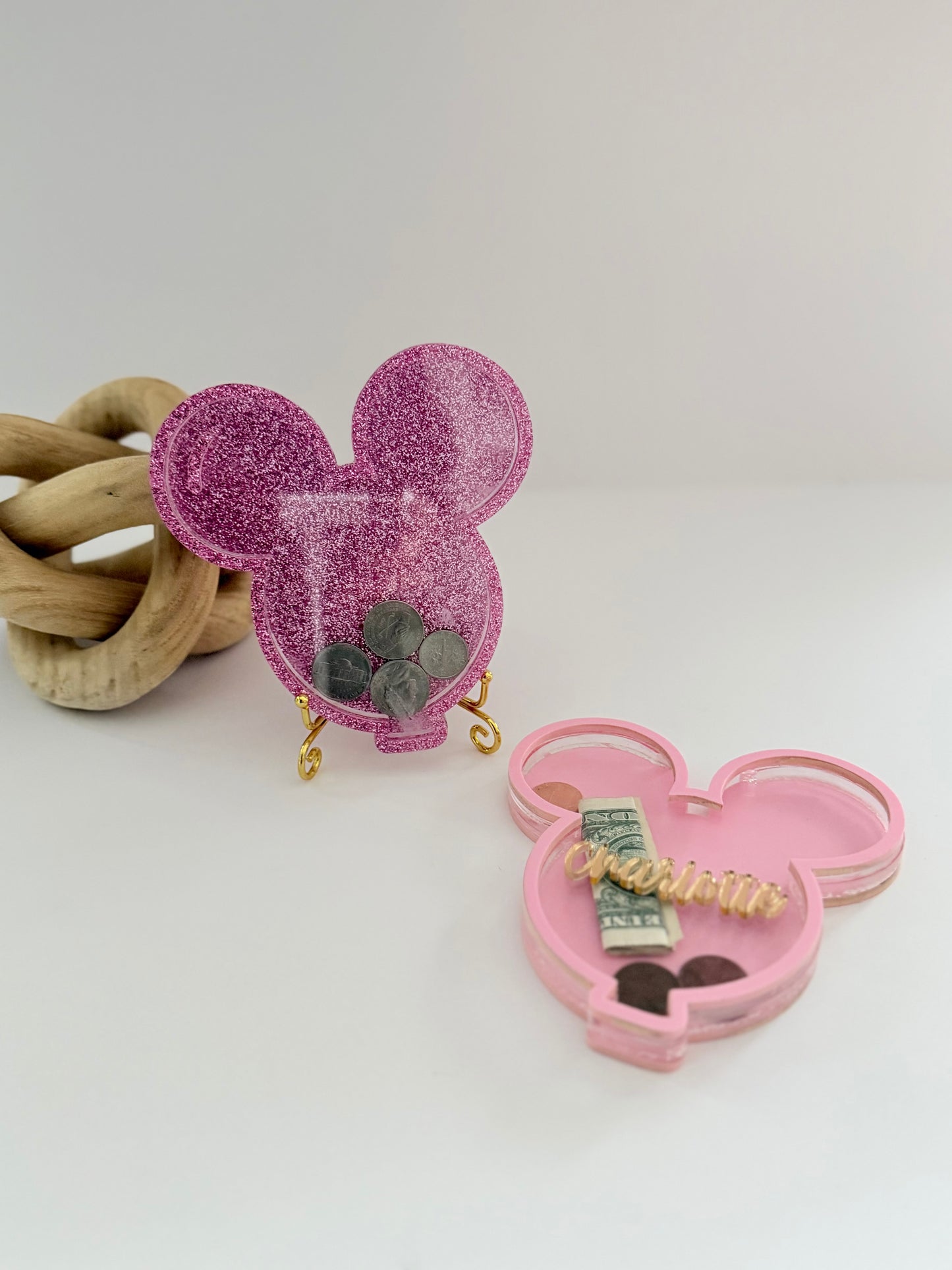 Balloon Piggy Banks – Personalized Money Bank with Easel Stand