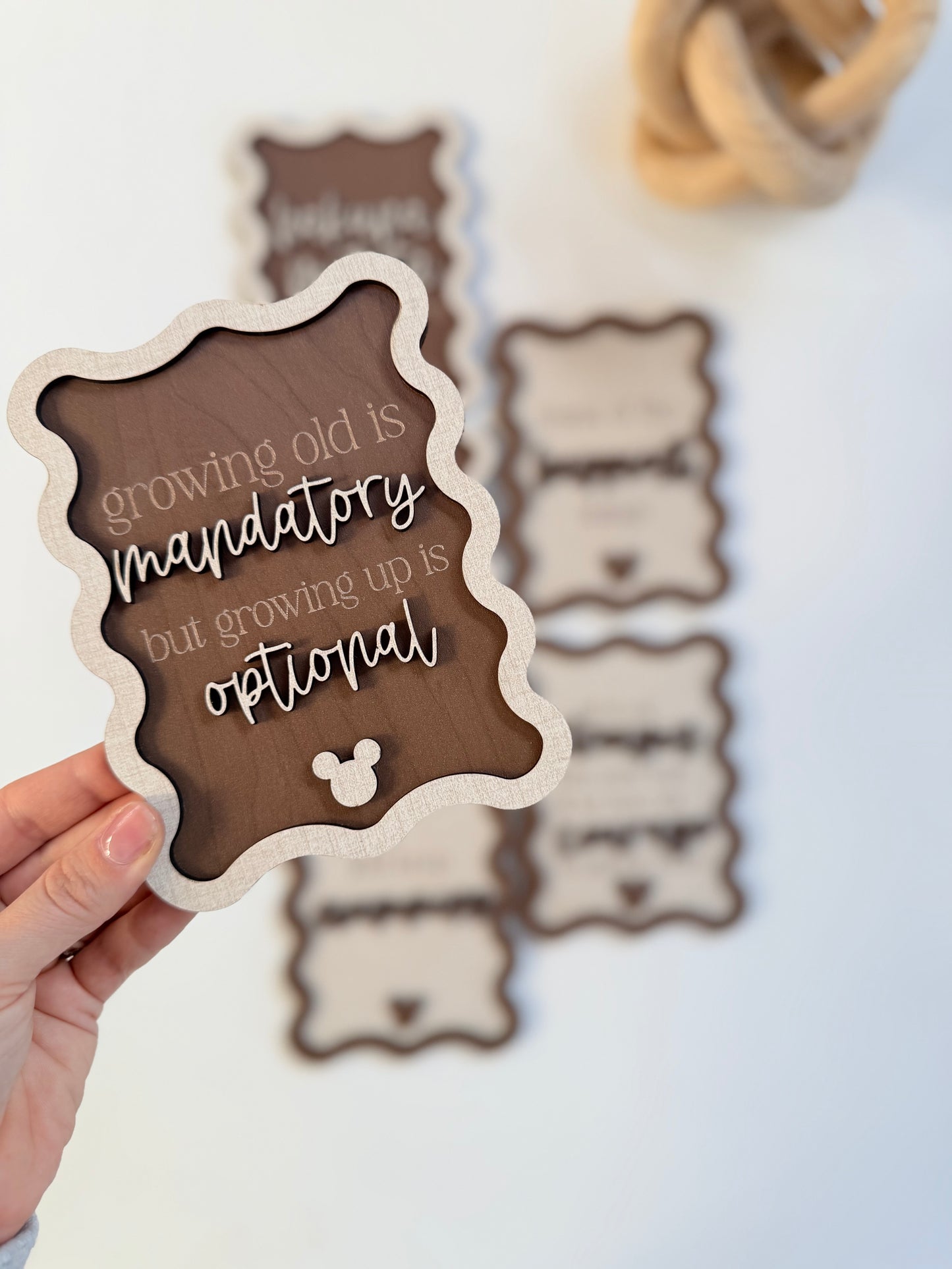 Inspired Quote Decor - Hidden Mouse Gallery Wall