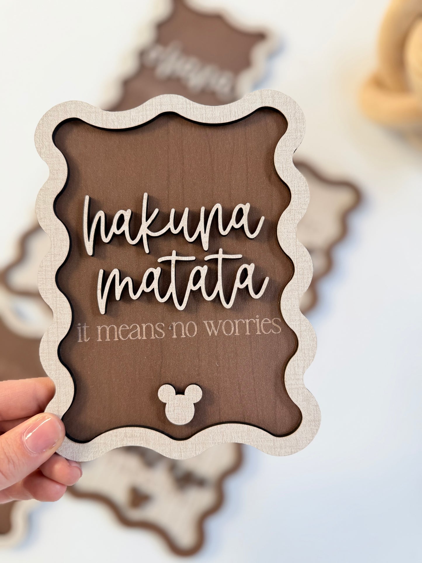 Inspired Quote Decor - Hidden Mouse Gallery Wall