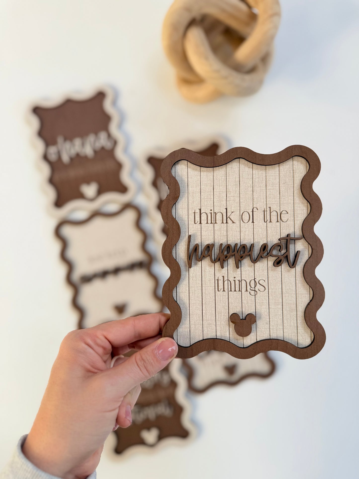 Inspired Quote Decor - Hidden Mouse Gallery Wall