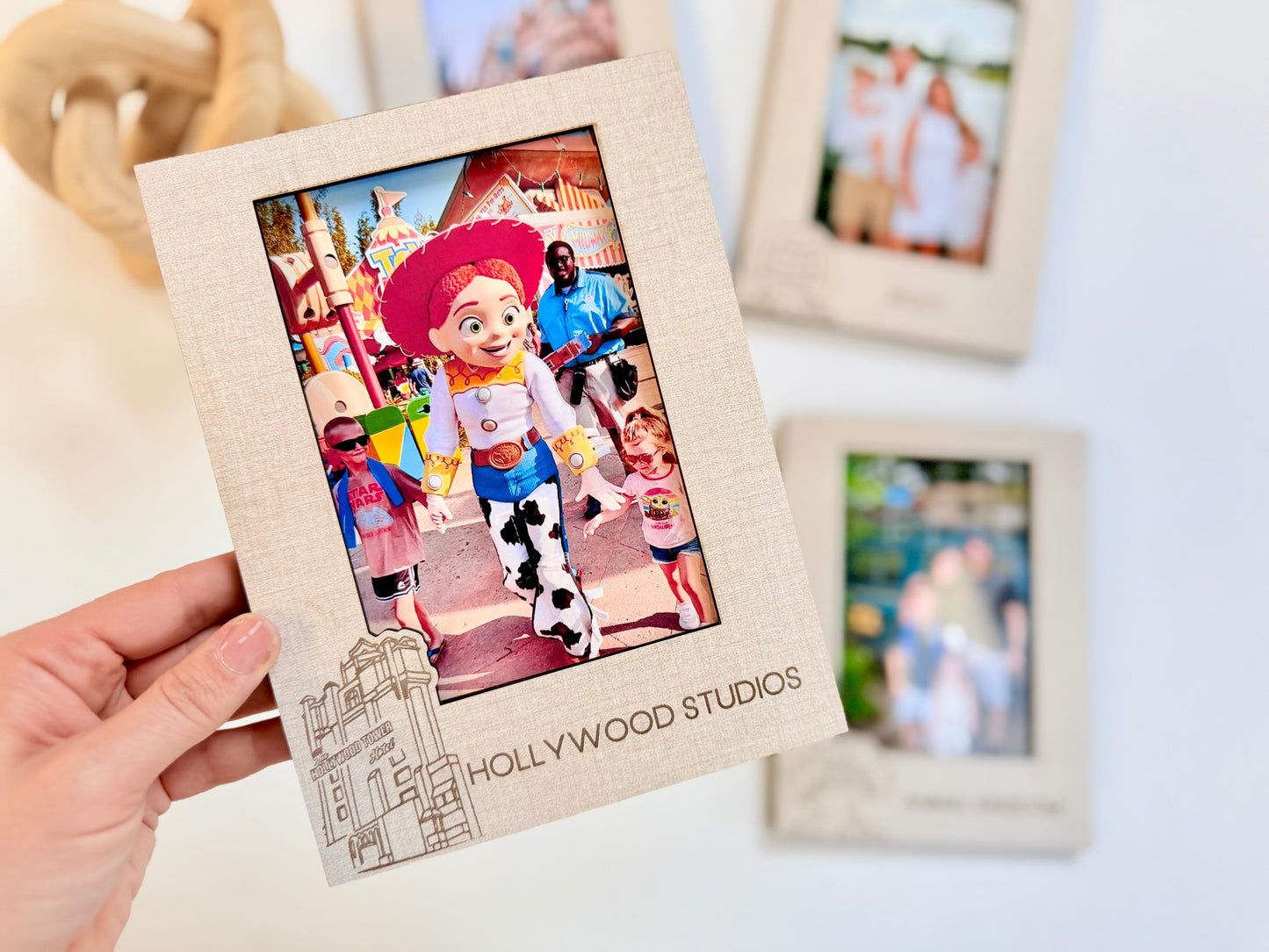 Four Parks Picture Frames, Magic Kingdom, Hollywood Studios, Animal Kingdom, EPCOT, Gallery Wall Frames, Character Autograph Souvenir