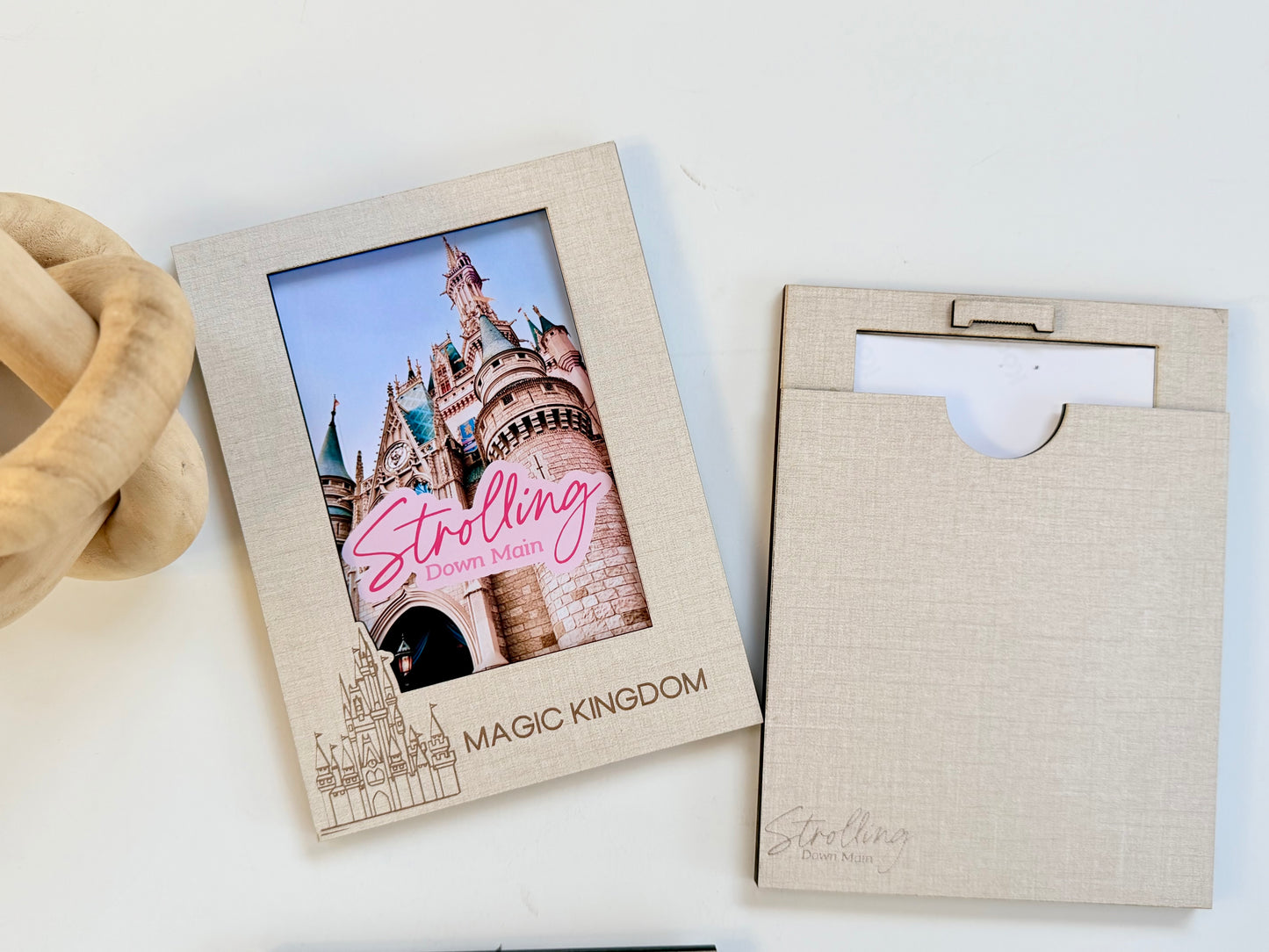 Four Parks Picture Frames, Magic Kingdom, Hollywood Studios, Animal Kingdom, EPCOT, Gallery Wall Frames, Character Autograph Souvenir